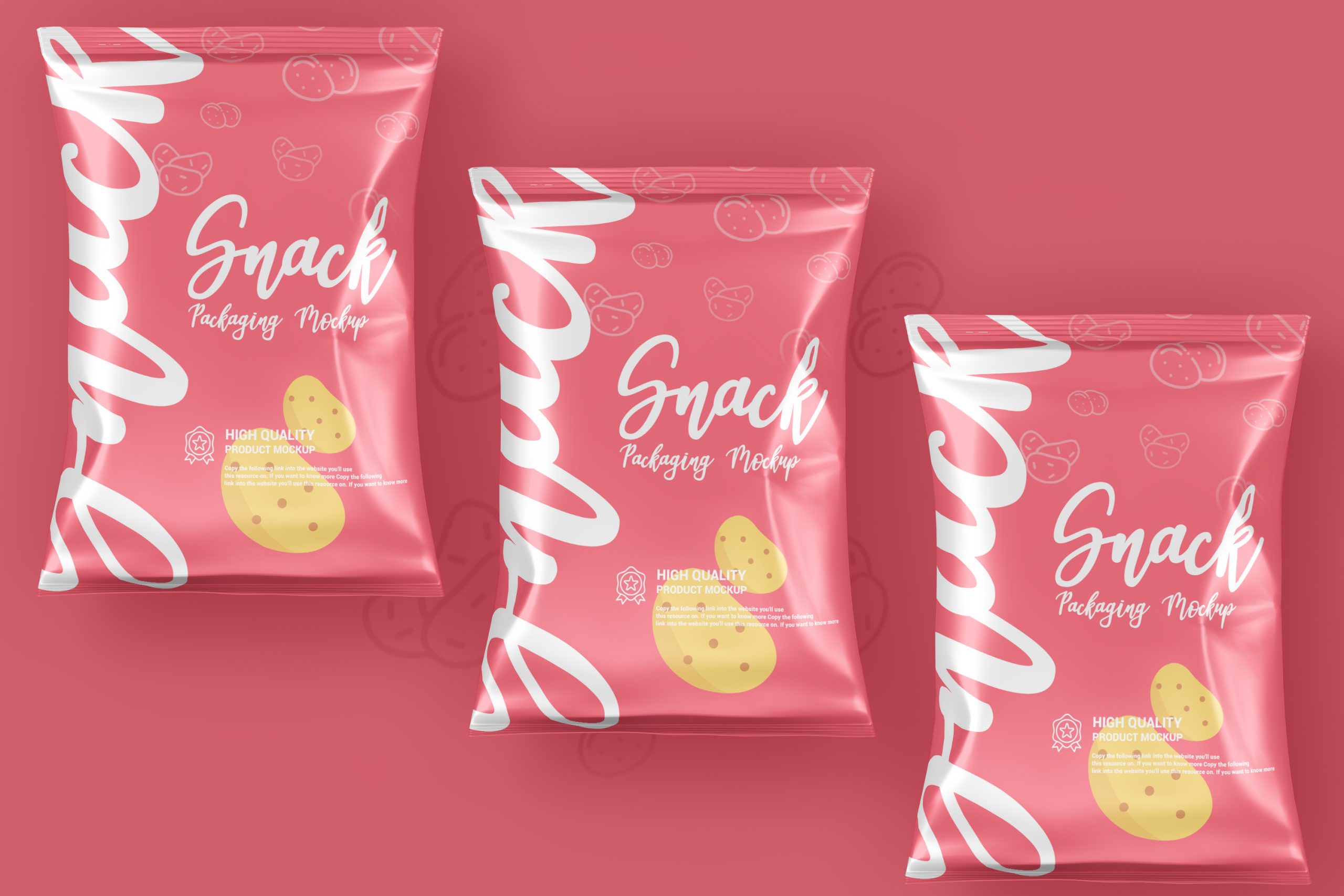 Download Snack Foil Pack Packaging Mockup - MockupNest | Free & Premium Product Mock-Ups